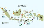Остров на карте Индонезии
