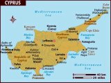 Фамагуста на карте Кипре